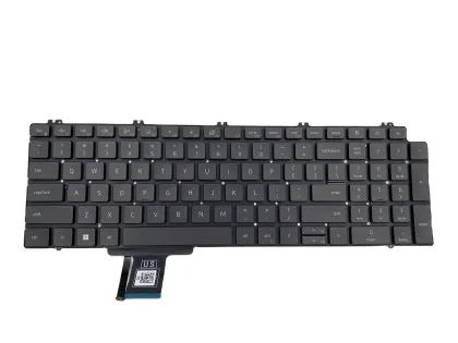 Backlit Dell Laptop Keyboard Replacement for Precision 7550 7750 7760 7560 Models