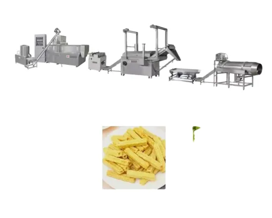 Big Capacity Puff Inflating Chips Snacks Extruder Machine