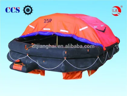 SOLAS approved 20 persons inflatable life raft
