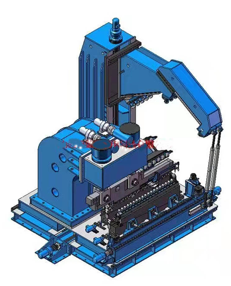 Sprial welded pipe mill line