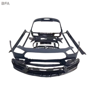 Mercedes-Benz GT50 High Performance Carbon Fiber Body Kit - Front & Rear Bumper Tail Fender