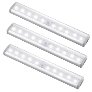 10 LEDs PIR Motion Sensor Closet Light for Wardrobe and Stairs