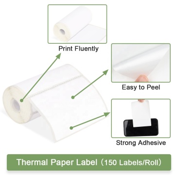Roll thermal sticker printer paper