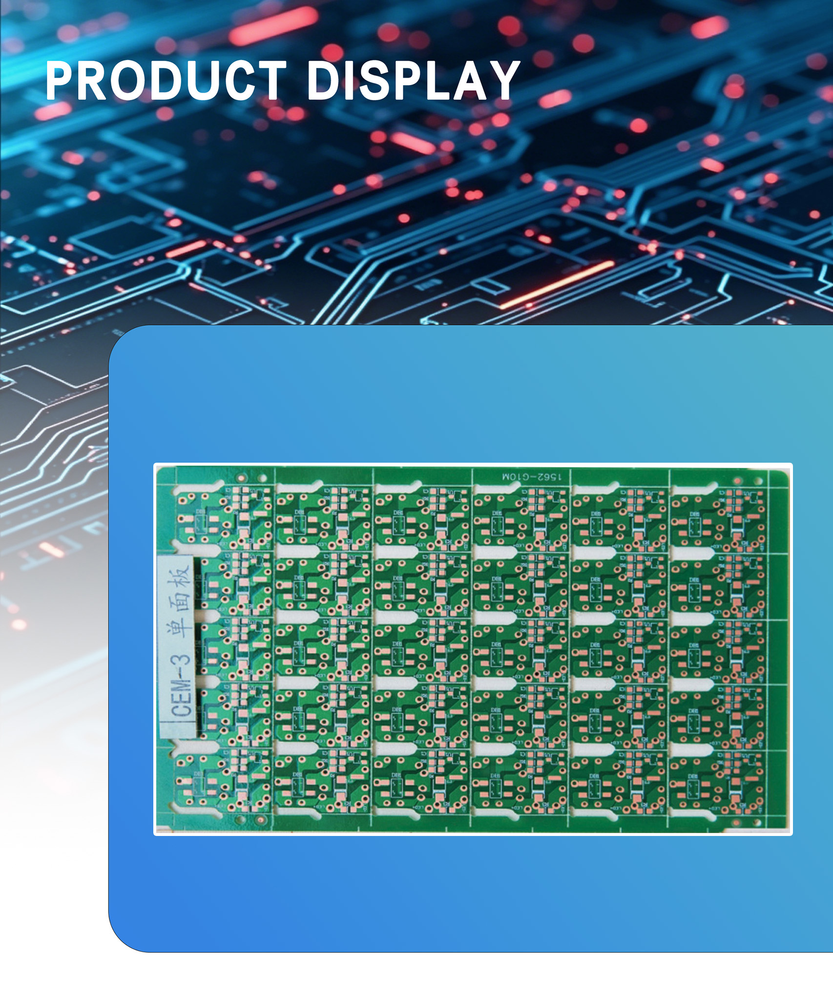 27.CEM-3 Single-Sided Printed Circuit Board 000