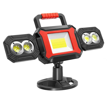 4400mAh Rechargeable Super Bright COB LED Work Light: Portable, Waterproof, and Perfect for Job Sites and Outdoors