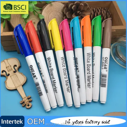 2017 Whiteboard Pen Markers for Kids Stationery - White Board Marker Pen OT-809-3