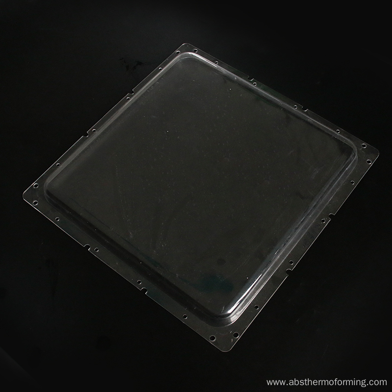 Transparent PMMA acrylic thermoforming lamp cover