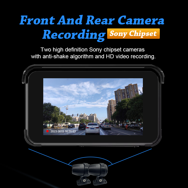 Waterproof Wireless Carplay Android Auto Dvr Tpms Gps Navigator For ...