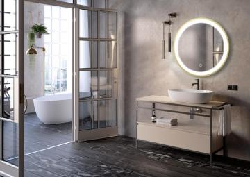 LED Mirror with Backlit & Dimmable Brightness Memory