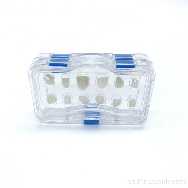 Caja de chapa de cerámica de cuidado oral personal dental