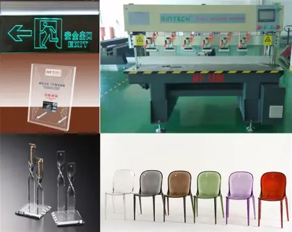 International Popular High Speed Organic Glass Products Equipment