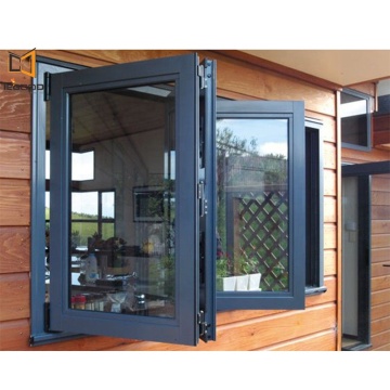 Modern Uzay Kurtarıcı UPVC Katlanır Pencereler: Çağdaş Evler İçin Şık Kapalı Outdoor Çözümleri