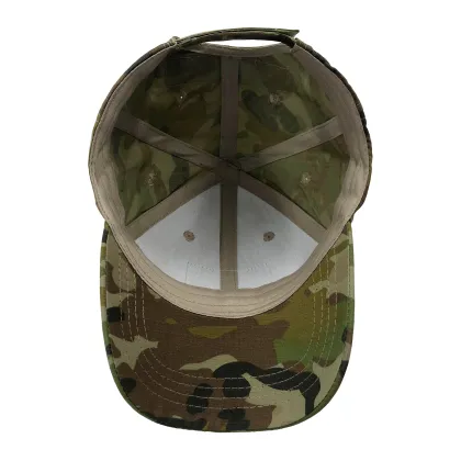 Wholesale Camo Tactical Baseball Hat Cotton Blank AMC Hat with Hook