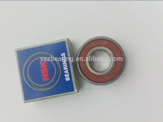 Genuine NSK wheel Bearings price list 6202DDU deep groove ball bearing 15x35x11mm