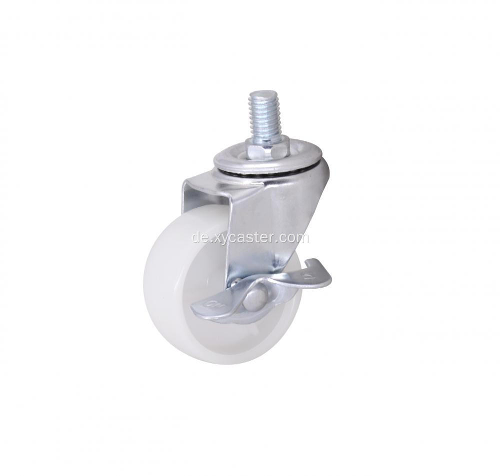 2 Zoll 50 mm Schraubenseitenhebrake PP Casters