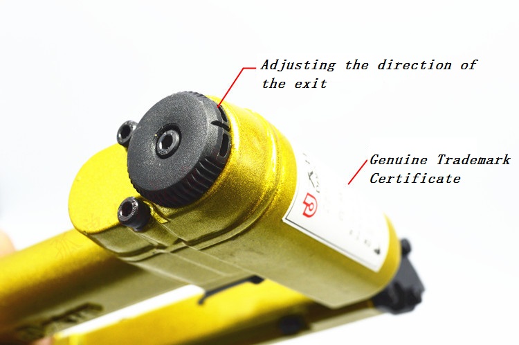 Straight nail gun