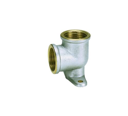 Female Elbow With Wall-Plate (HZ8210)