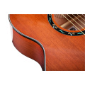 High quality 40 inch sapele wood acoustic guitar