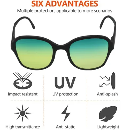 Anti-Glare HD Night Vision Driving Glasses for Safer Night Time Car Driving