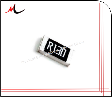 المقاومة 0R13 1 ٪ 1206 سميكة SMD فيلم المقاوم