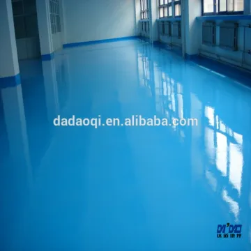 Blue 2MM Anti-slip Epoxy Floor Paint Coating For Hospital Office