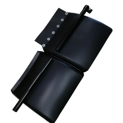 Black Plastic Quarter Fenders for Freightliner Cascadia Heavy Trucks