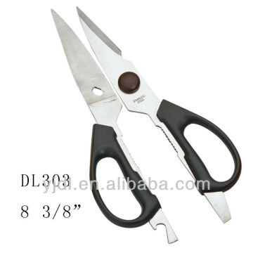 Multi-function stainless steel separate kitchen scissors