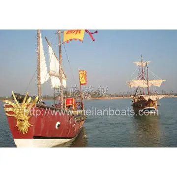 Ancient Battleship (12M) boat
