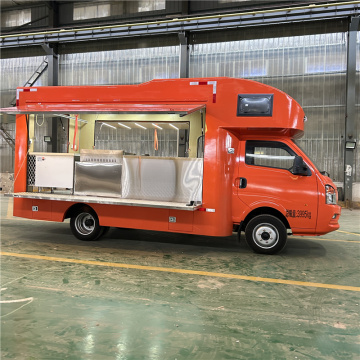 Food Truck de alto desempenho para bancas de mercado e feiras