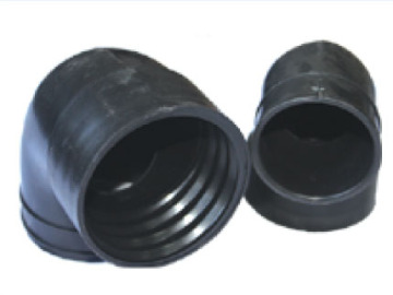 Screw Air Compressor Replacement OEM Spare Parts Rubber Elbow
