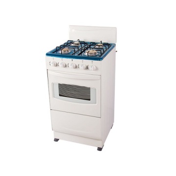 Kitchen 20" Freestanding 4 Gas Burners Cooker Oven