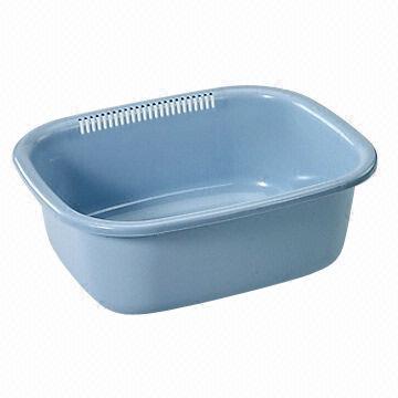 Rectangle basin, made of PP, ideal for kitchen use, quality can be guaranteed