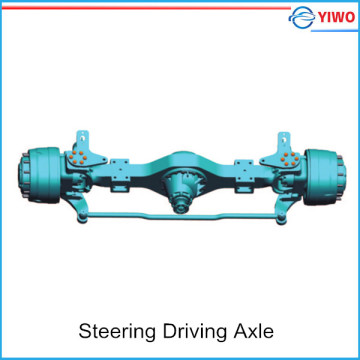 truck trailer wheel steering axle