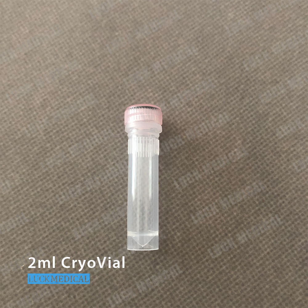 2 ml de cryotube de cellule 1,8 ml / 2 ml / 5ml / 7ml / 10 ml CE