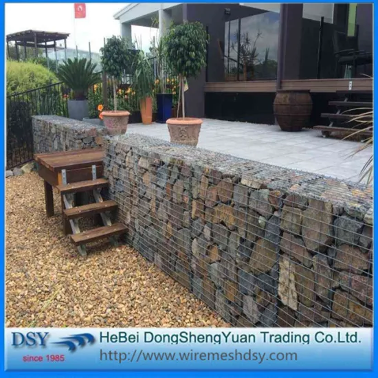 Stone Cage Fence/Gabion Box/Welded Gabion Box