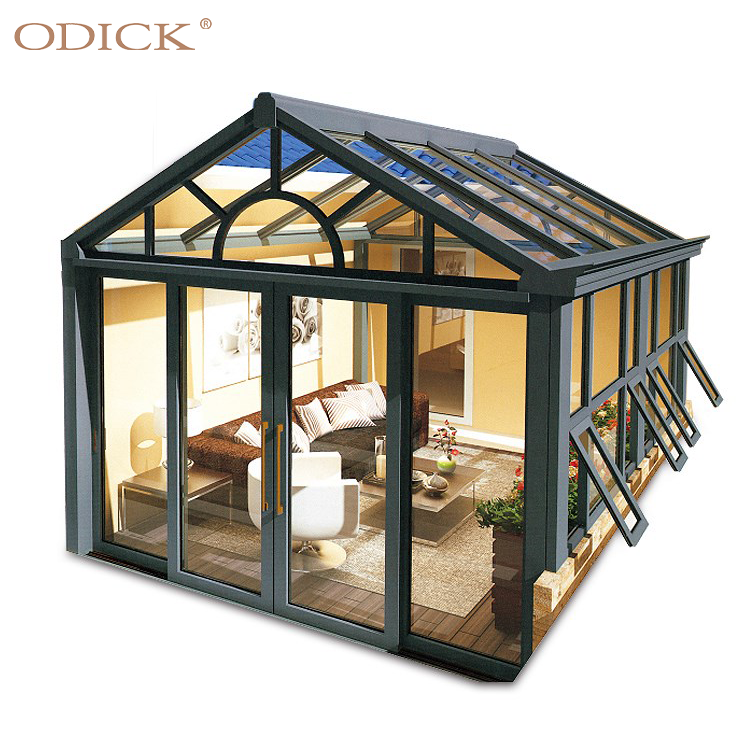Modern Original Design  Prefab Villa Insulating Glass Laminated Glass  Sunroom4