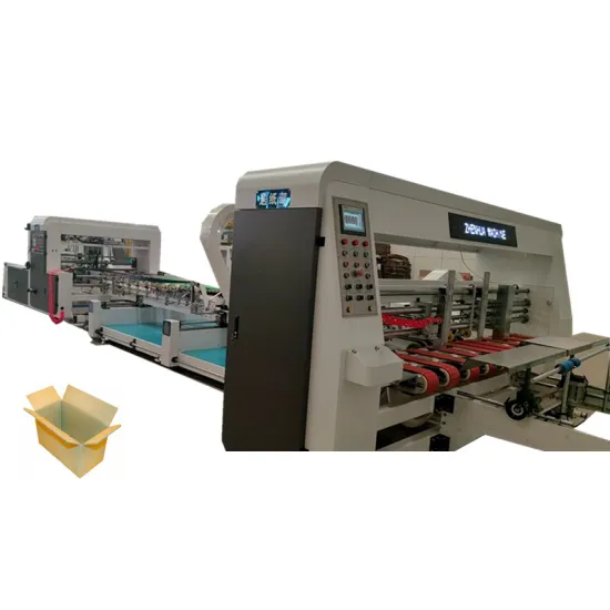 ZHENHUA QZD2800 High Speed Automatic Corrugated Box Making Machine