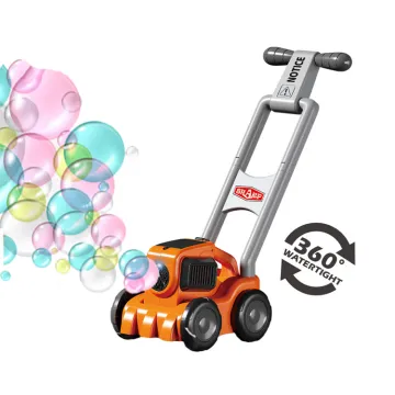 Summer Fun: Electric Lawn Mower Bubble Machine Toy for Kids