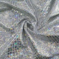 Swimwear Spandex Rhinestones Hologram Foil Beachwear Fabric