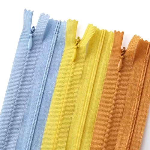 China Heavy Duty Invisible Zipper Hidden Zips For Dresses Manufactory