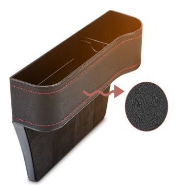 High-Quality Pu Leather Car Seat Gap Storage Organizer
