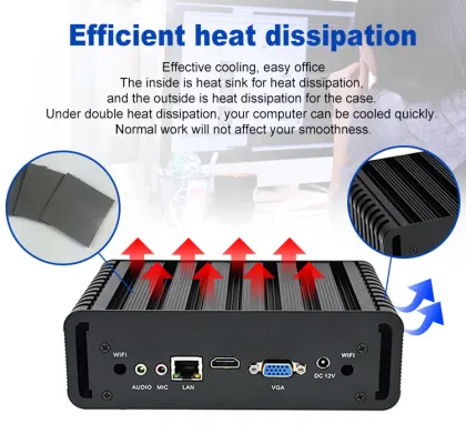 Advanced Mini PC with AMD Processor, Pfsense Firewall, Multi LAN Ports, and Windows 10