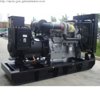 Diesel generator with silent canopy