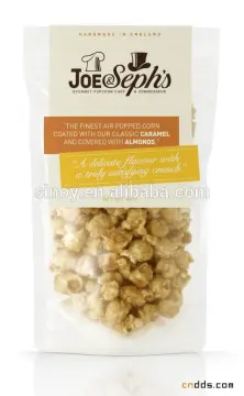 wide-used stand-up laminated popcorn packaging bag