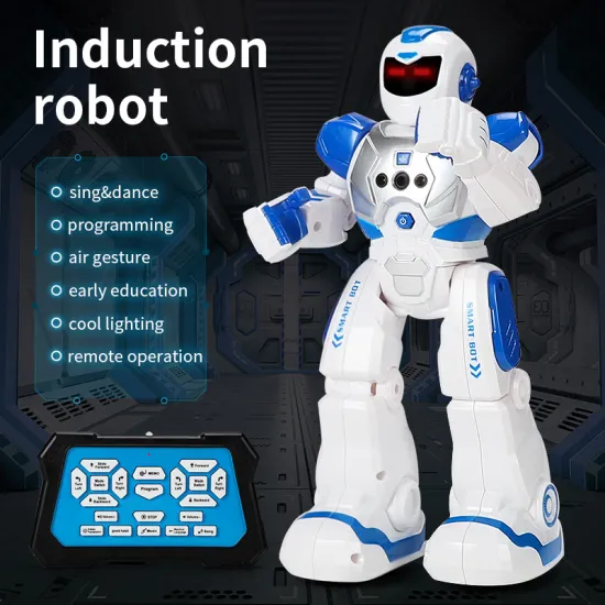 IN STOCK: AI-controlled Infrared Dancing Singing Gesture RC Smart Toy Robots with Sound & Light Effects