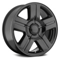 CHEVROLET Chrome Rims TEXAS SILVERADO Black Replica Wheels