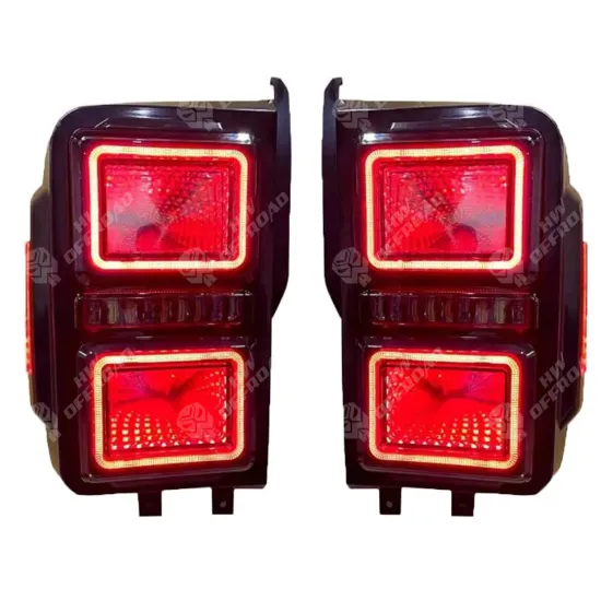Modified LED Tail Lamp Assembly for Tank 300 2021-2024 - Rear Lamp, Turn Signal, Reverse Lights