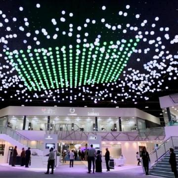 Luz LED multi cor 3D Pixel Ball