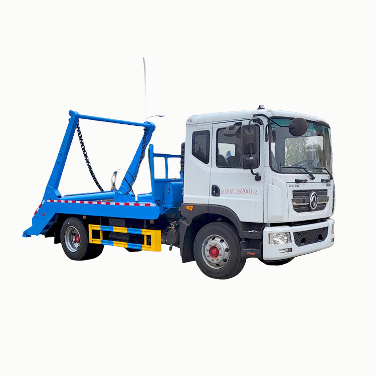 Dongfeng 10cbm Swing Arm Rubish Bin Waste Truck