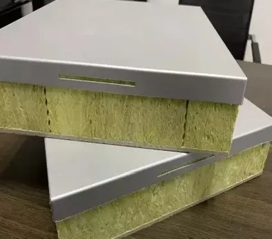 Exterior Wall Rockwool Sandwich Panels Production Line